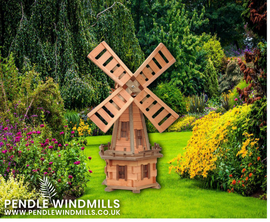 Artisan-crafted garden windmills in diverse designs - adding handmade charm and whimsy to your outdoor sanctuary. Pendle Windmills