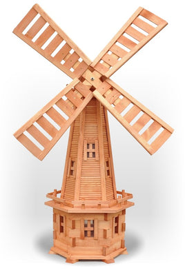 Dutch Design Wooden Garden Windmill - 165cm - WDO7