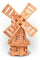 Wooden windmill, Windmill décor, garden ornament, large windmill, wooden figure, backyard décor, farmhouse décor, Christmas décor, Dutch windmill, traditional windmill, decorative windmill, backyard décor, pendle windmills